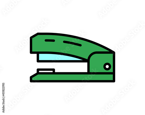 Stapler icon. isolated on white background. Flat design