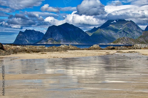 Lofoten Archipelago in Norway photo