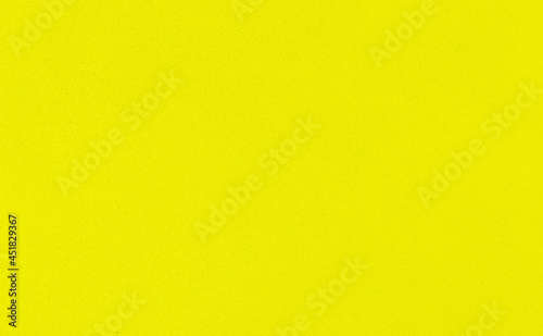 Yellow foam texture background. Full frame