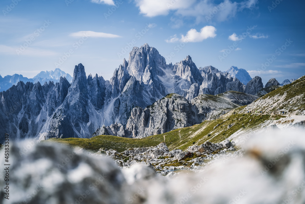 Cadini di Misurina in the Dolomites, Italy, Europe