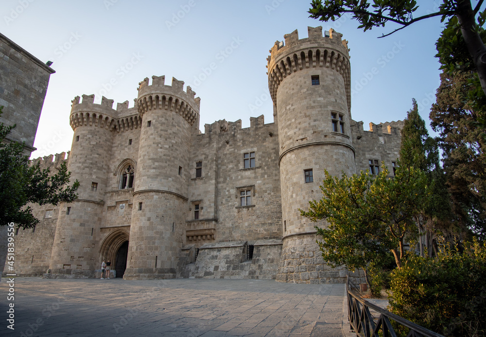 Burg in Rhodos