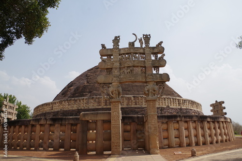 インド 世界遺産サーンチーの仏教建造物群