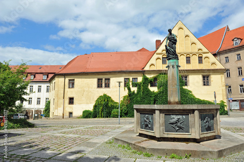 Jahreszeitenbrunnen in Merseburg photo