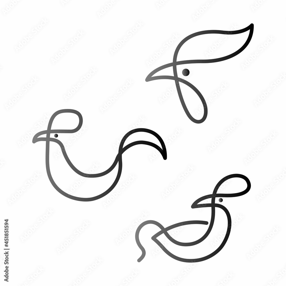 Obraz premium Chicken Animal Logo or Icon