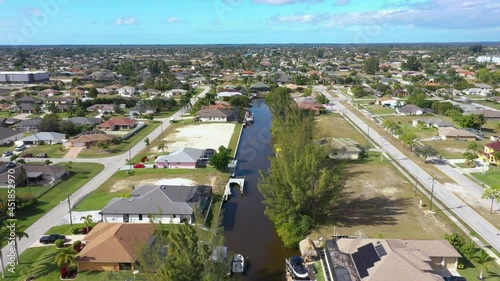aerial view of the city