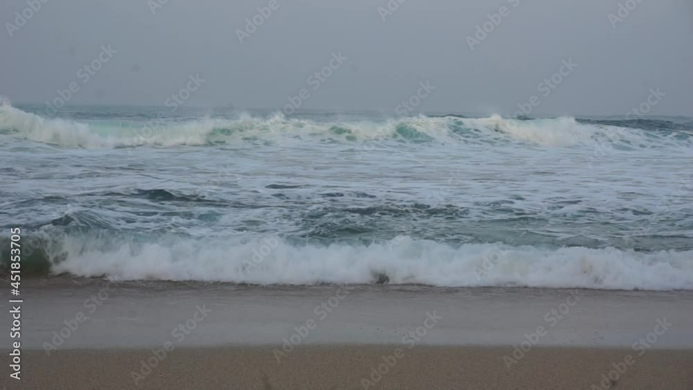 Mesra beach with a natural background. Mesra means intimate. Mesra beach also known as kukup beach or ngrawe beach Mesra beach with a natural background. Mesra means intimate. Mesra beach also known as kukup beach or ngrawe beach