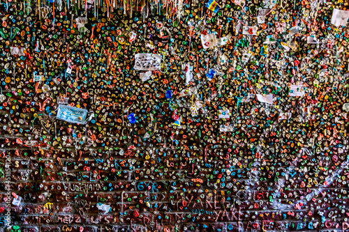 Gum Wall Background