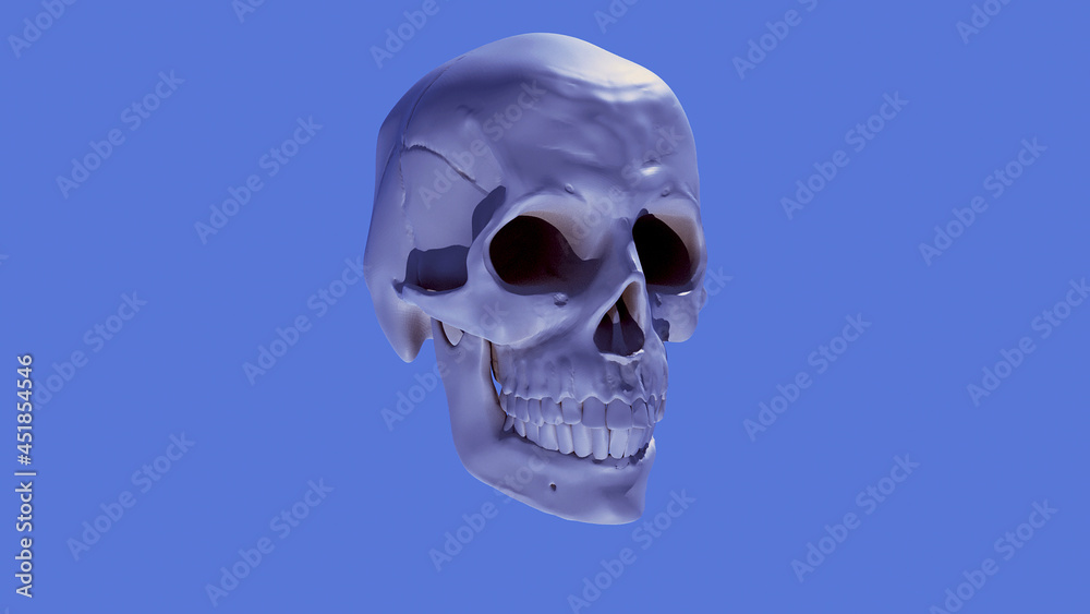 Obraz premium Skull 3d