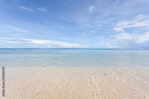 beach view of borneo - malaysia.