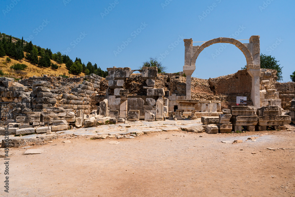 Ephesus ancient city in Selcuk, Turkey