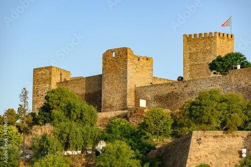 Obidos medival castle in Portugal photo