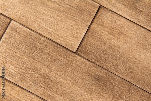 Tableau sur toile Imitation wood stoneware tiles. Vector wood texture background