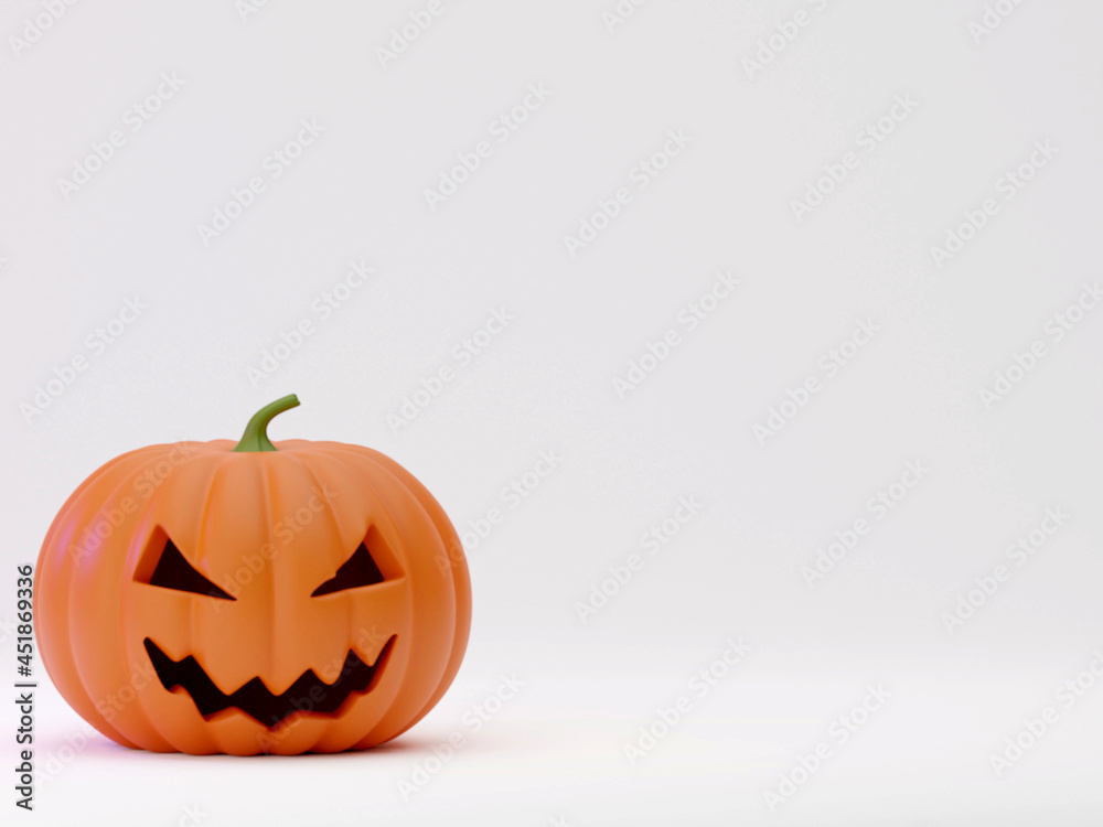 Many Halloween Pumpkins in a row isolated on background 3d rendering Many Halloween Pumpkins in a row isolated on background 3d rendering
