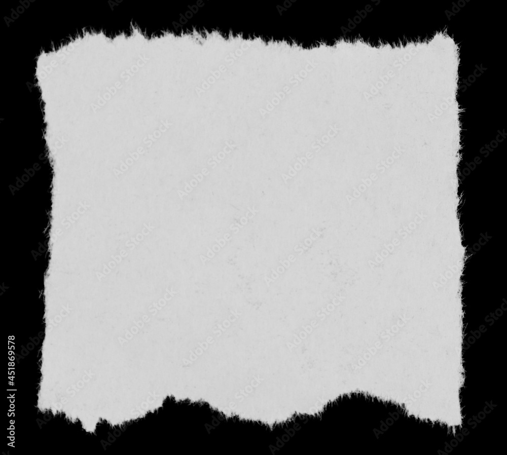Obraz premium Torn paper on black