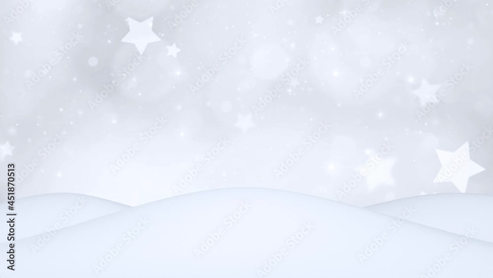 custom made wallpaper toronto digitalChristmas winter snow scene with stars bokeh background.