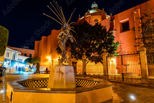 El Danzante Conchero Chichimeca, Querétaro. photo