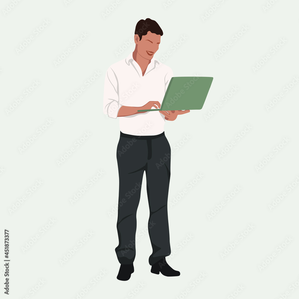 Flat Vector People Illustration. Vector Cut Out People. Flat Vector People Illustration. Vector Cut Out People.