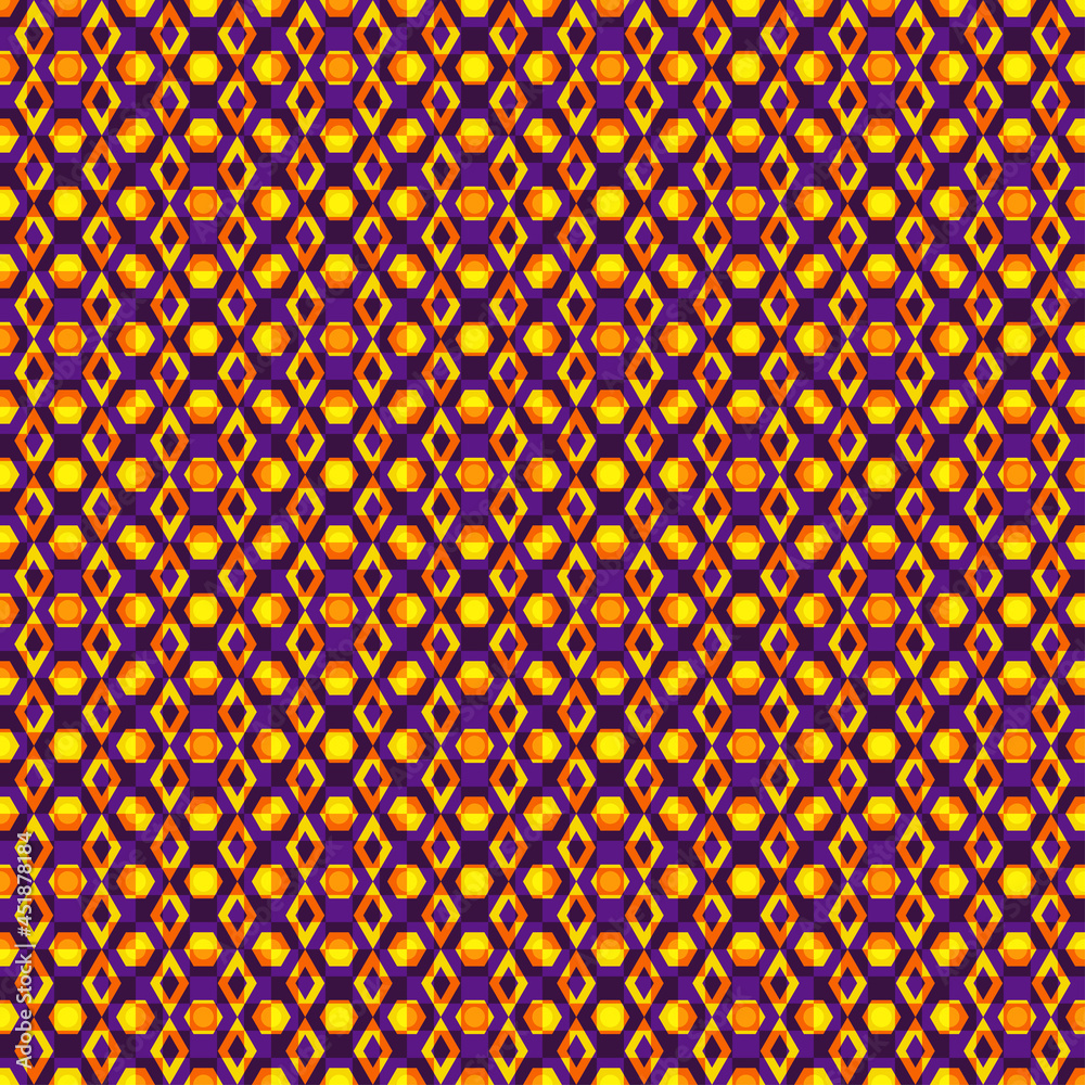 Seamless geometric background. Pattern with trapezoids, polygons and circles. Doodle for design. Art creation. Greeting cards Seamless geometric background. Pattern with trapezoids, polygons and circles. Doodle for design. Art creation. Greeting cards