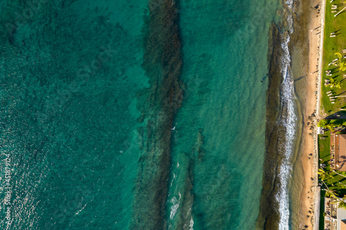 Maui Hawai'i Beach Aerial View