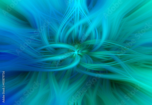 Green and blue abstract backgrounds Abstract colorful illustration with gradient.