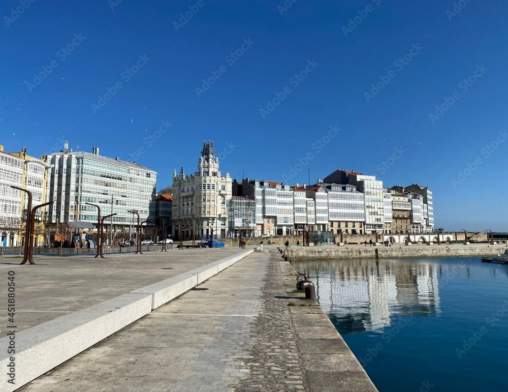 Puerto de La Coruña, Galicia