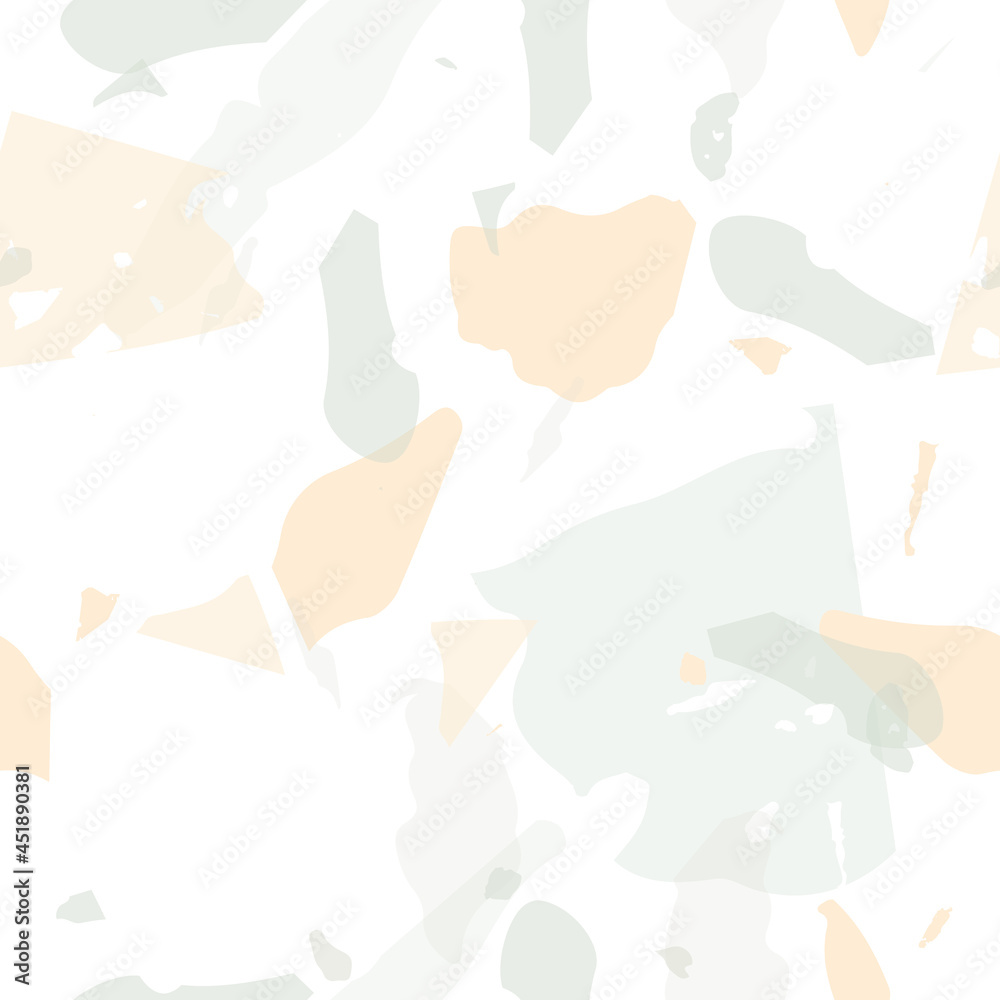 Terrazzo seamless pattern. Pastel venetian Terrazzo seamless pattern. Pastel venetian