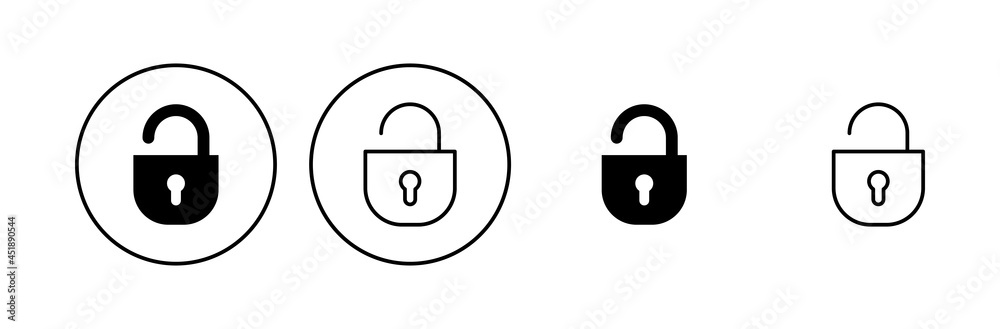 Lock icon set. Padlock icon vector. Encryption icon. Security symbol Lock icon set. Padlock icon vector. Encryption icon. Security symbol