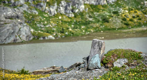 Elisabethfelsen, Großglockner, Nationalpark, Hohe Tauern, Kaiser-Franz-Josefs-Höhe, Margaritzenstausee, Margaritzenfelsen, Weg, Wanderweg, Pasterze, Gletscher, Moräne, Ufermoräne, Margaritzenspeicher, photo