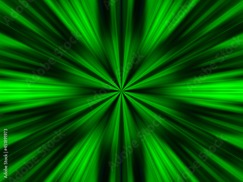 green motion to centre star blast