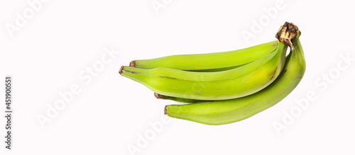 Foto Organic green banana - Musa x paradisiaca