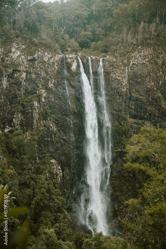 Ellenborough Falls beautiful waterfall landscape NSW Australia.
