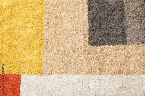 Obraz na plátně Texture of colorful carpet as background