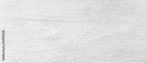 Panorama of White vintage wooden table top pattern texture and seamless background