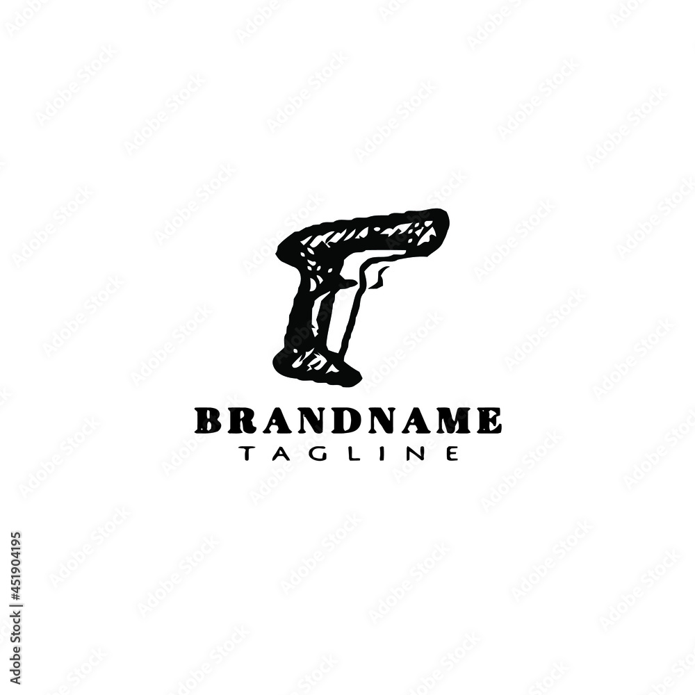 barcode scanners concept logo icon design template black vector illustration