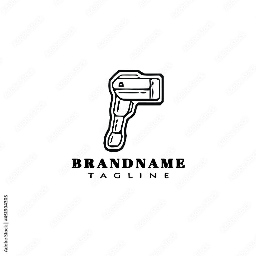 symbol barcode scanners cartoon logo icon design template black vector illustration symbol barcode scanners cartoon logo icon design template black vector illustration