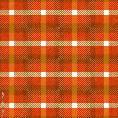 Autumn Tartan Plaid Pattern Vector Illustration Suitable For Design Pillow, Tumbler, Scraf, Dress, Jacket, etc