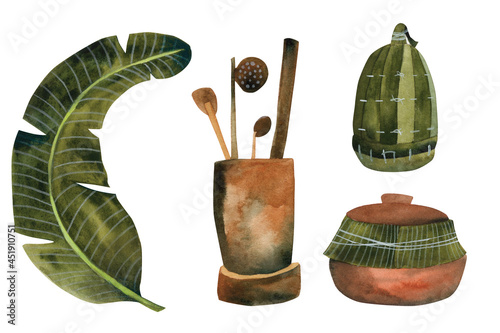 In the traditional Filipino kitchen