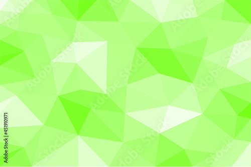 Soft green abstract triangle vector, for cover design and background illustration 