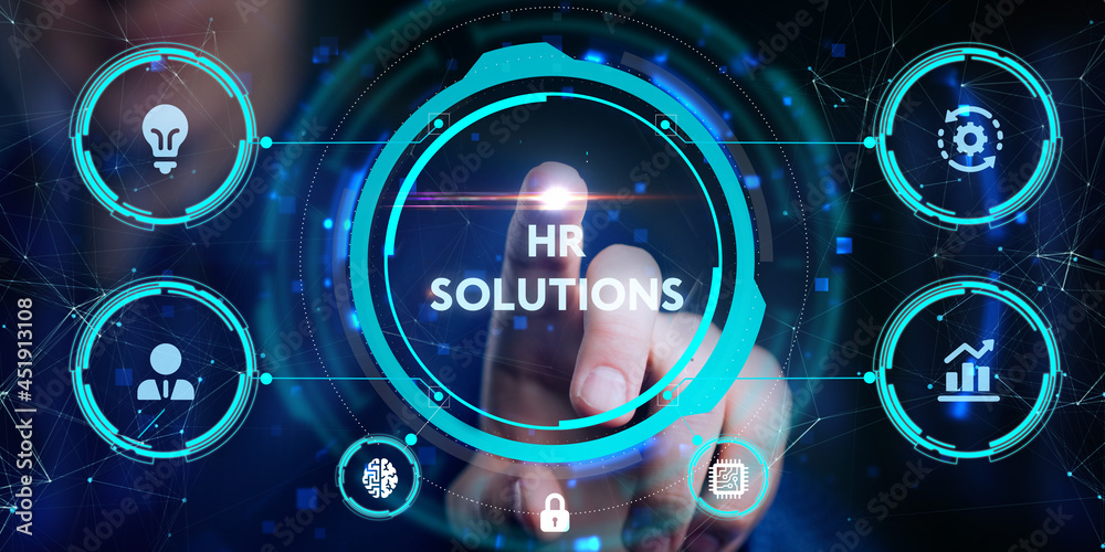 Business, Technology, Internet and network concept. Hr Solutions Business, Technology, Internet and network concept. Hr Solutions