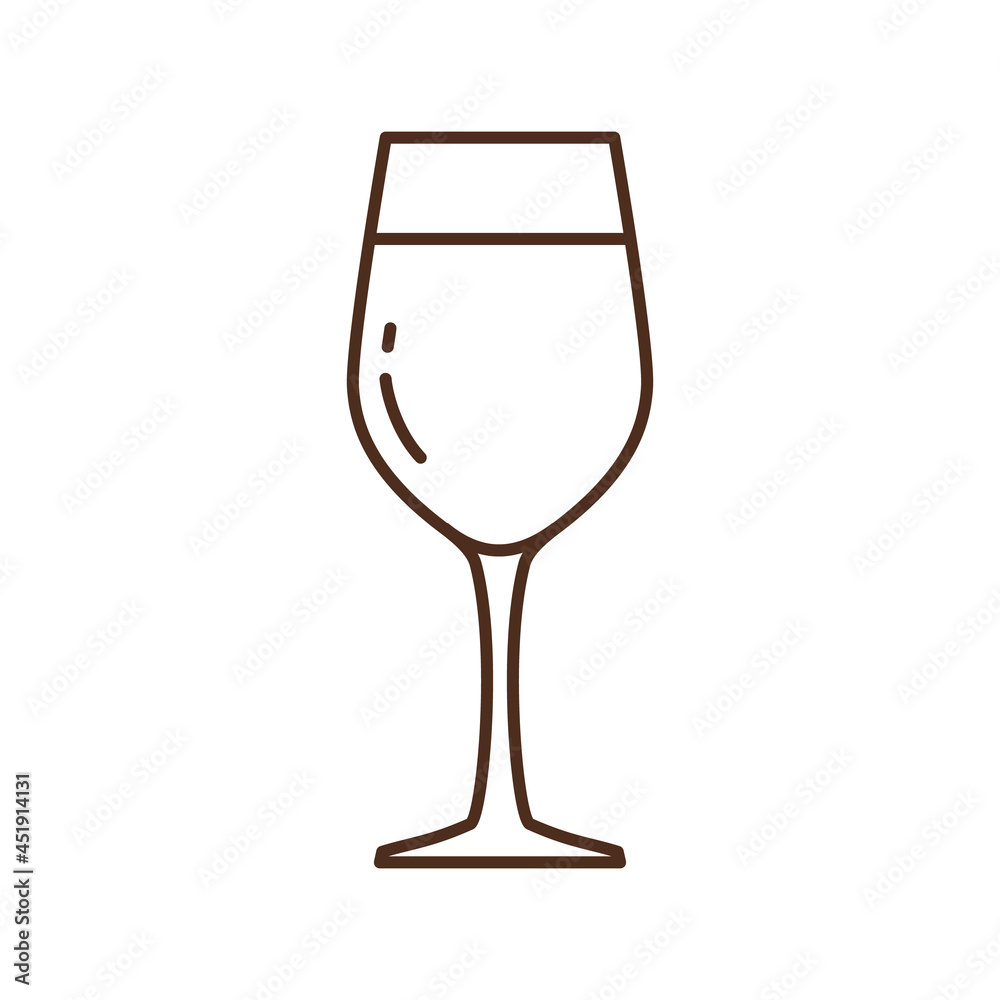 Wine glass vector icon. Wine glass isolated on white background. Vector illustration. Wine glass vector icon. Wine glass isolated on white background. Vector illustration.