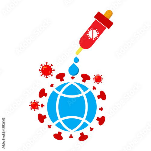 Photography world polio day illustration