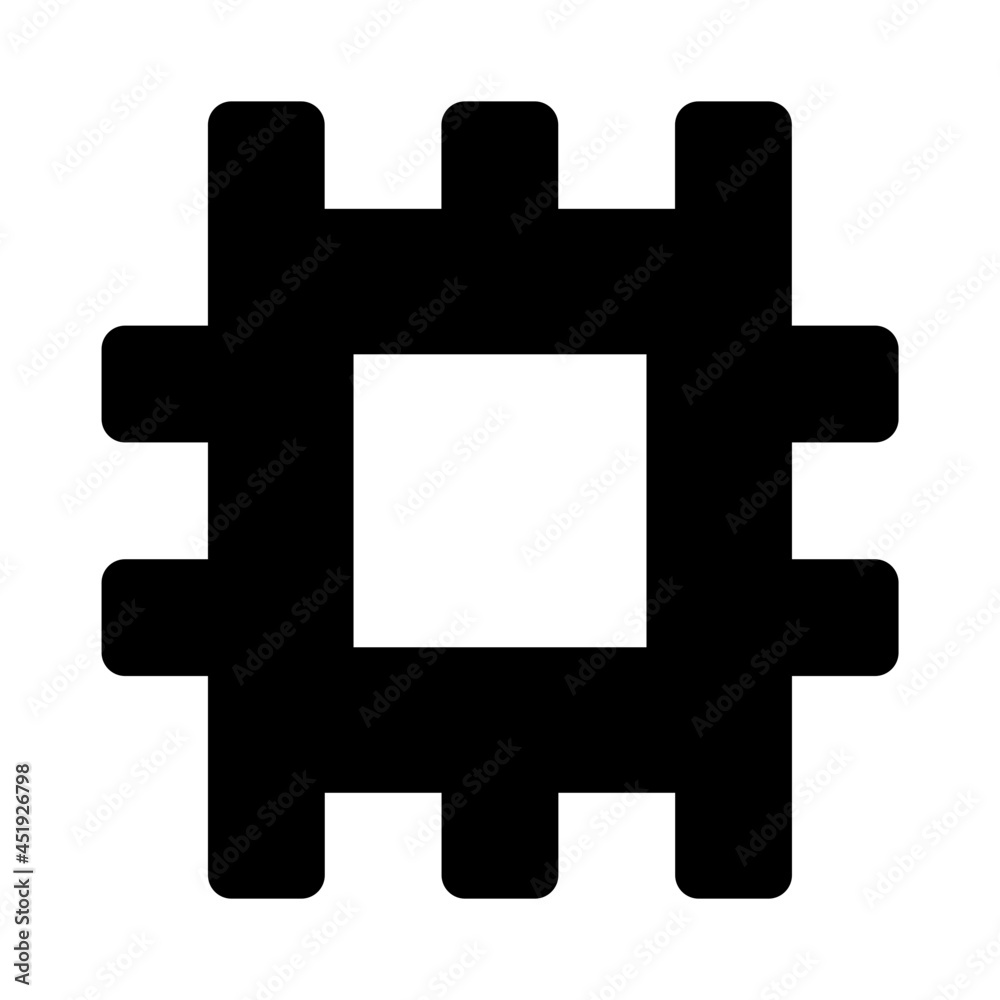 Puzzle Glyph Icon Vector Puzzle Glyph Icon Vector