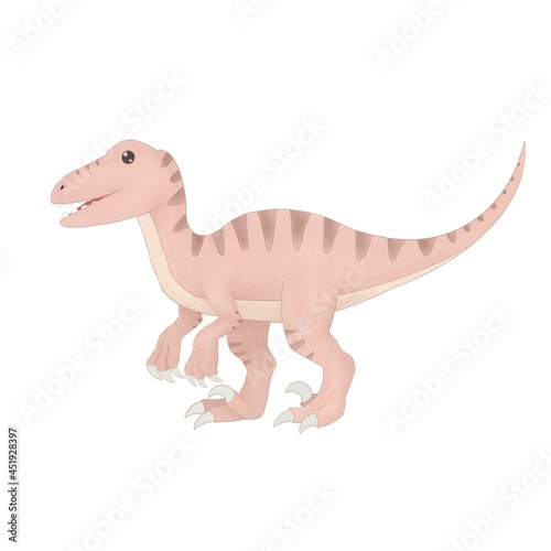 Velociraptor dinosaur 