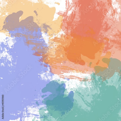 colorful watercolor abstract art for background
