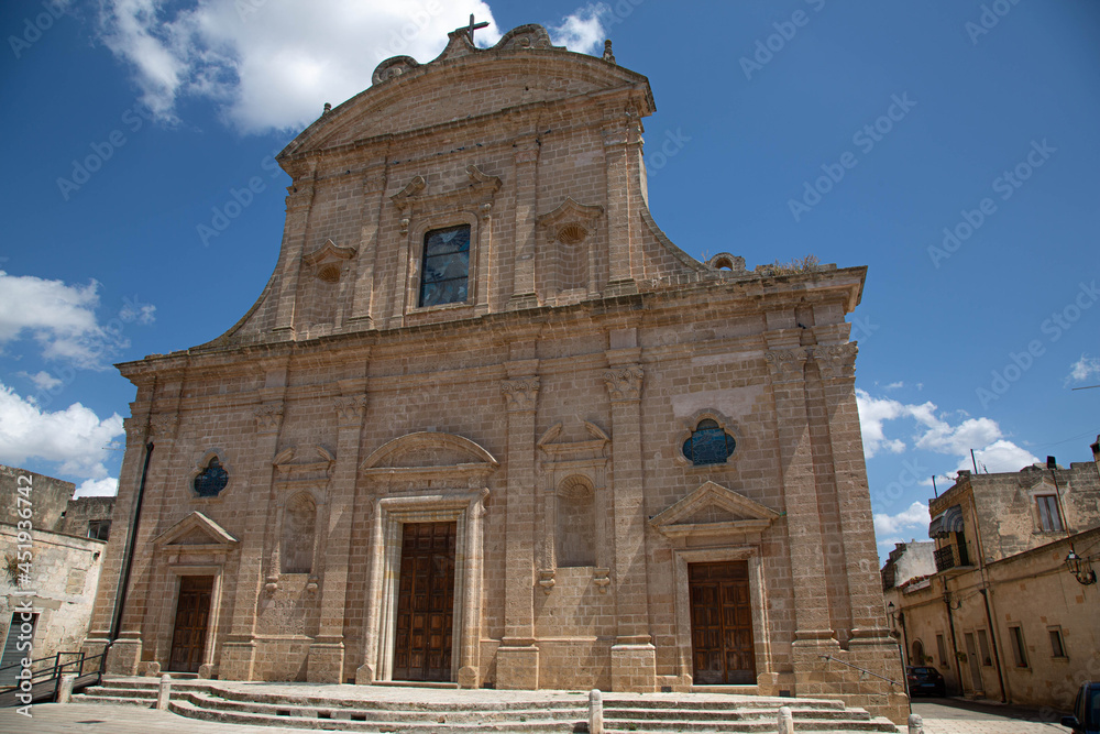Obraz premium Avetrana, Salento, Apulien, Castello, Altstadt