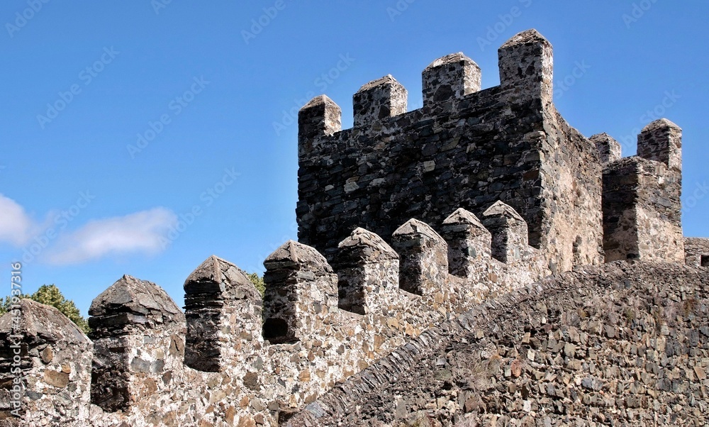 Hiostoric castle in Guarda, Norte - Portugal 