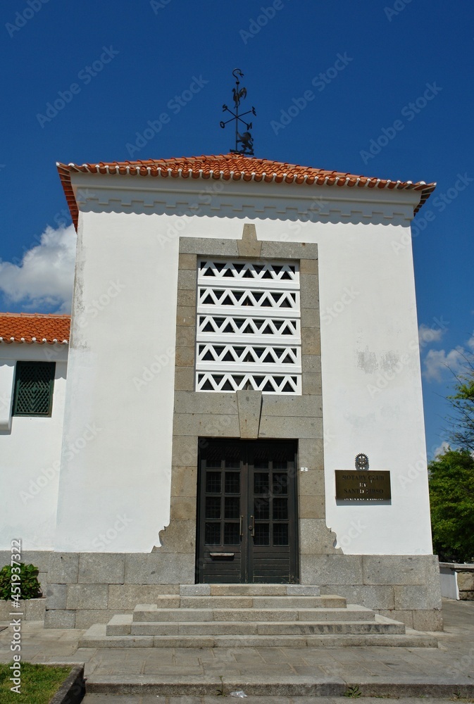 Historic market hall building in Santo Tirso, Porto - Portugal Historic market hall building in Santo Tirso, Porto - Portugal