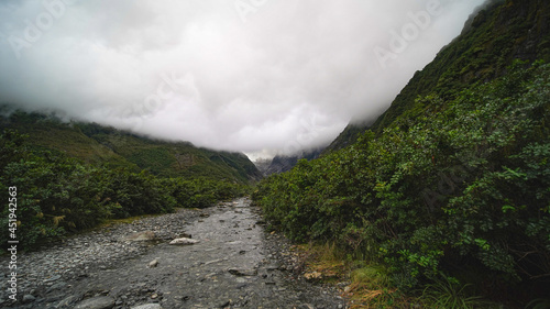 New Zealand Majestic Misty Landscape