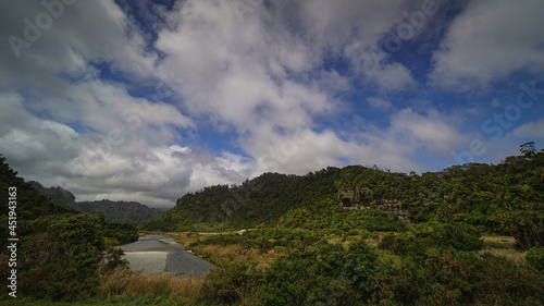 New Zealand Majestic Misty Landscape