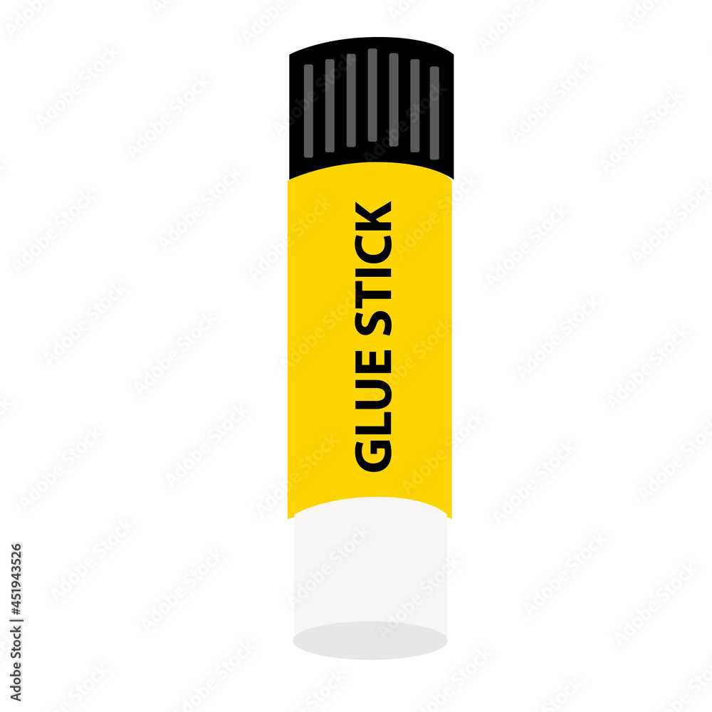 Glue stick icon on white background. Glue stick symbol. stationery concept. glue super adhesive symbol. flat style. Glue stick icon on white background. Glue stick symbol. stationery concept. glue super adhesive symbol. flat style.
